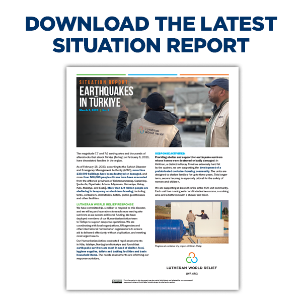 Download the Latest Situation Report