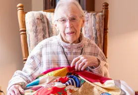 Charlotte Kirkegaard’s quilting journey: Finding purpose through serving others 