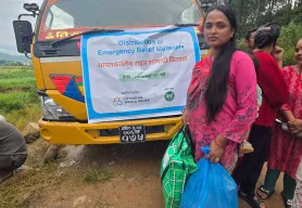 Disaster relief reaches Nepal. See your love in action!