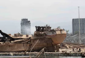 Once feared lost, containers of humanitarian aid found amidst Beirut port's rubble