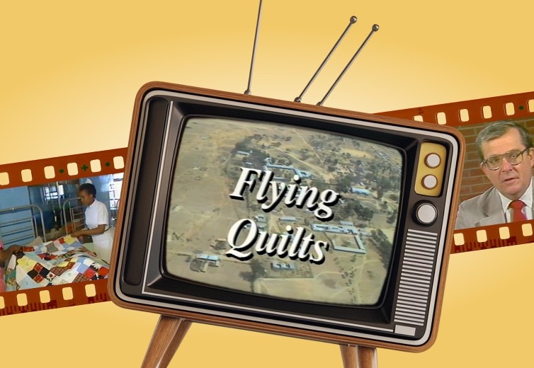 FROM THE ARCHIVES: Flying Quilts video highlights LWR Quilt & Kit program in 1989 