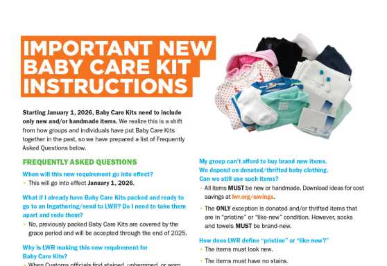 Baby Care Kit Frequently Asked Questions