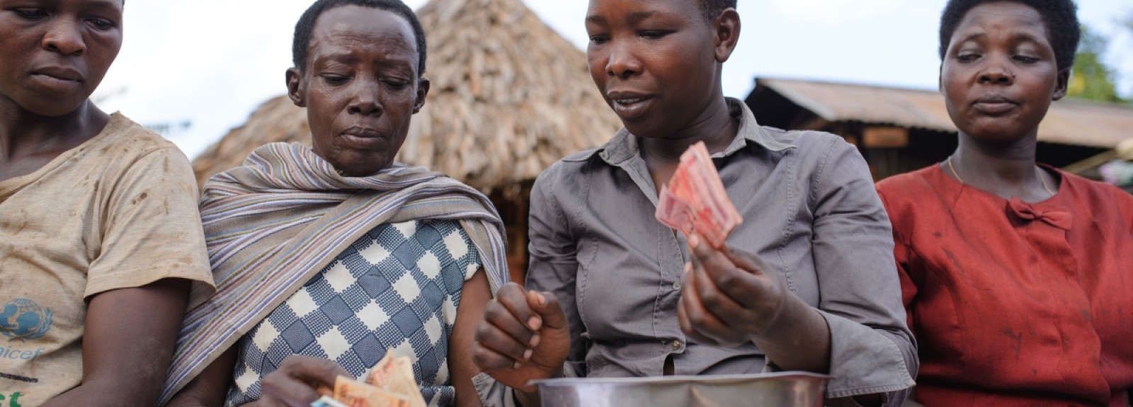 Women coffee farmers meet about finances