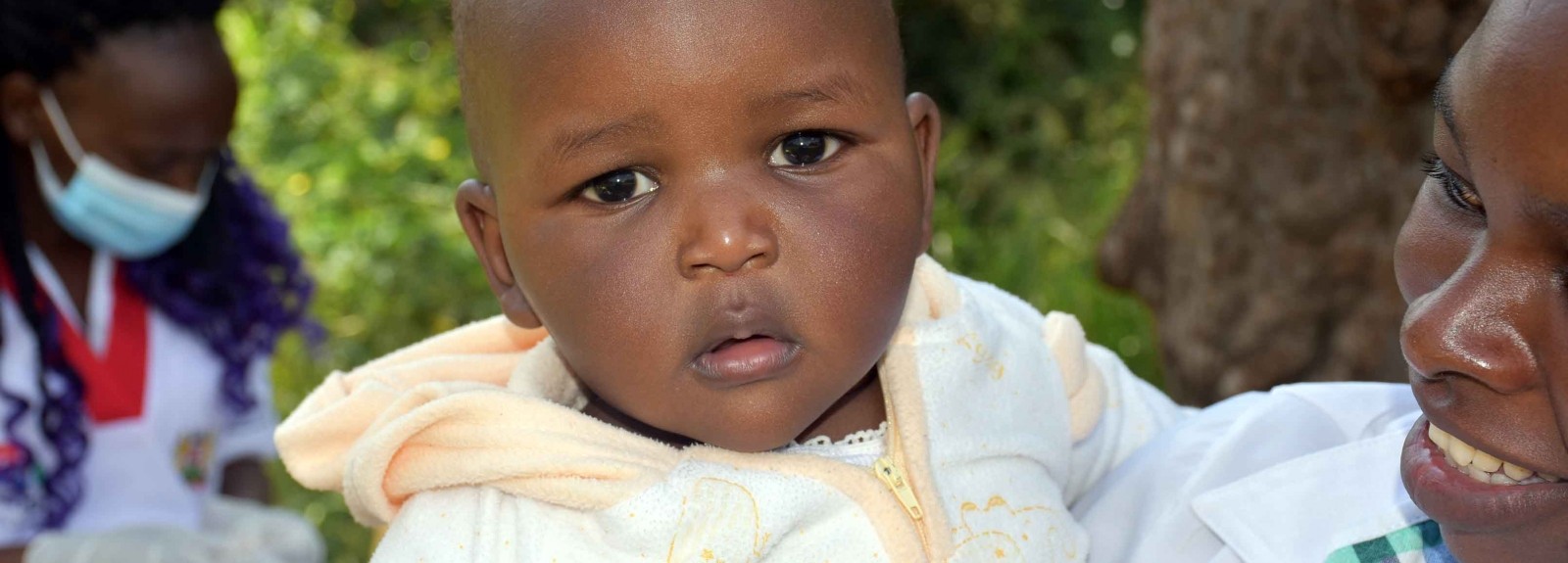 When you say YES to loving your neighbors like Kemunto and her son, you bring the health center to them. 