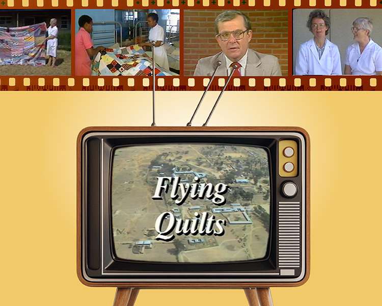 FROM THE ARCHIVES: Flying Quilts video highlights LWR Quilt & Kit program in 1989 