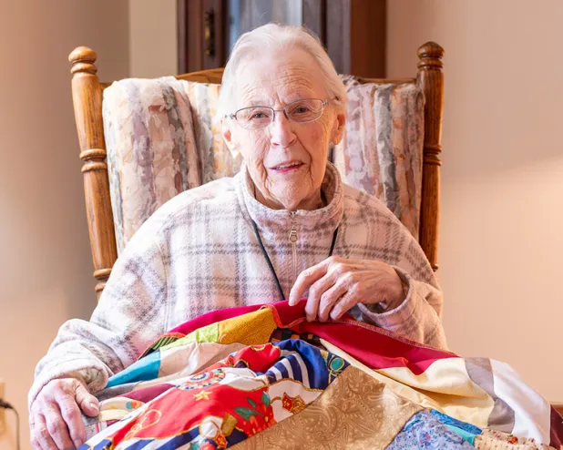 Charlotte Kirkegaard’s quilting journey: Finding purpose through serving others 