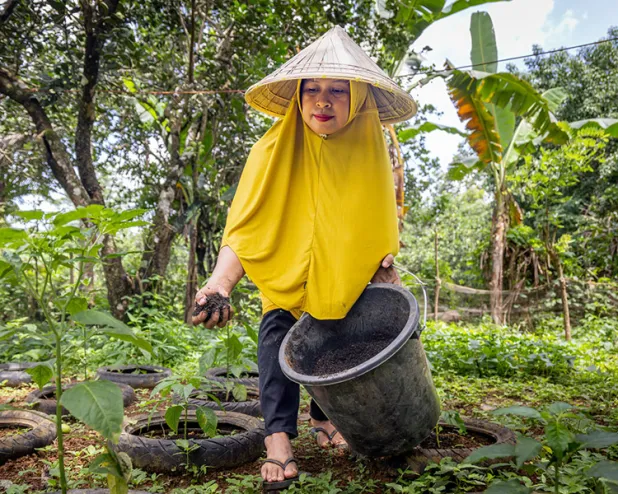 Your impact in Indonesia: Turning pollution into fuel