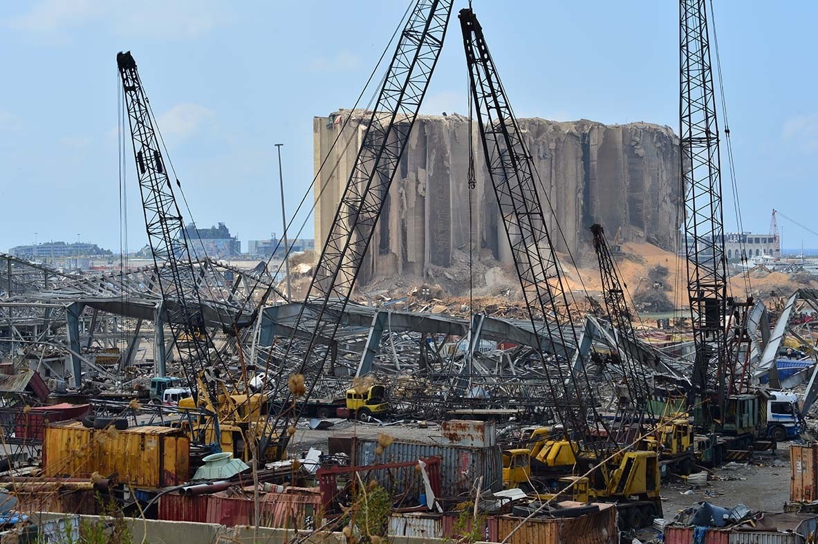 An ammonium nitrate explosion wrecked Beirut's primary grain storage facility. Lebanon imports most of its food through this port, and its closure is expected to drive up food prices yet again. The country's food prices have tripled in the last year before the blast, thanks to economic and political challenges.