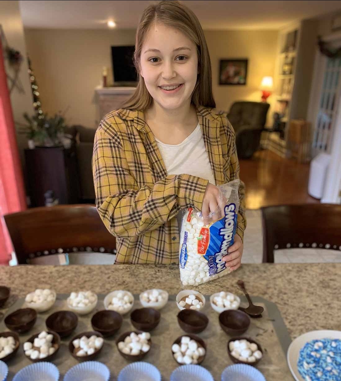 Ally Sprow’s baked goods sold out, raising more than $3,200 for neighbors in need, who she reached through Lutheran World Relief.