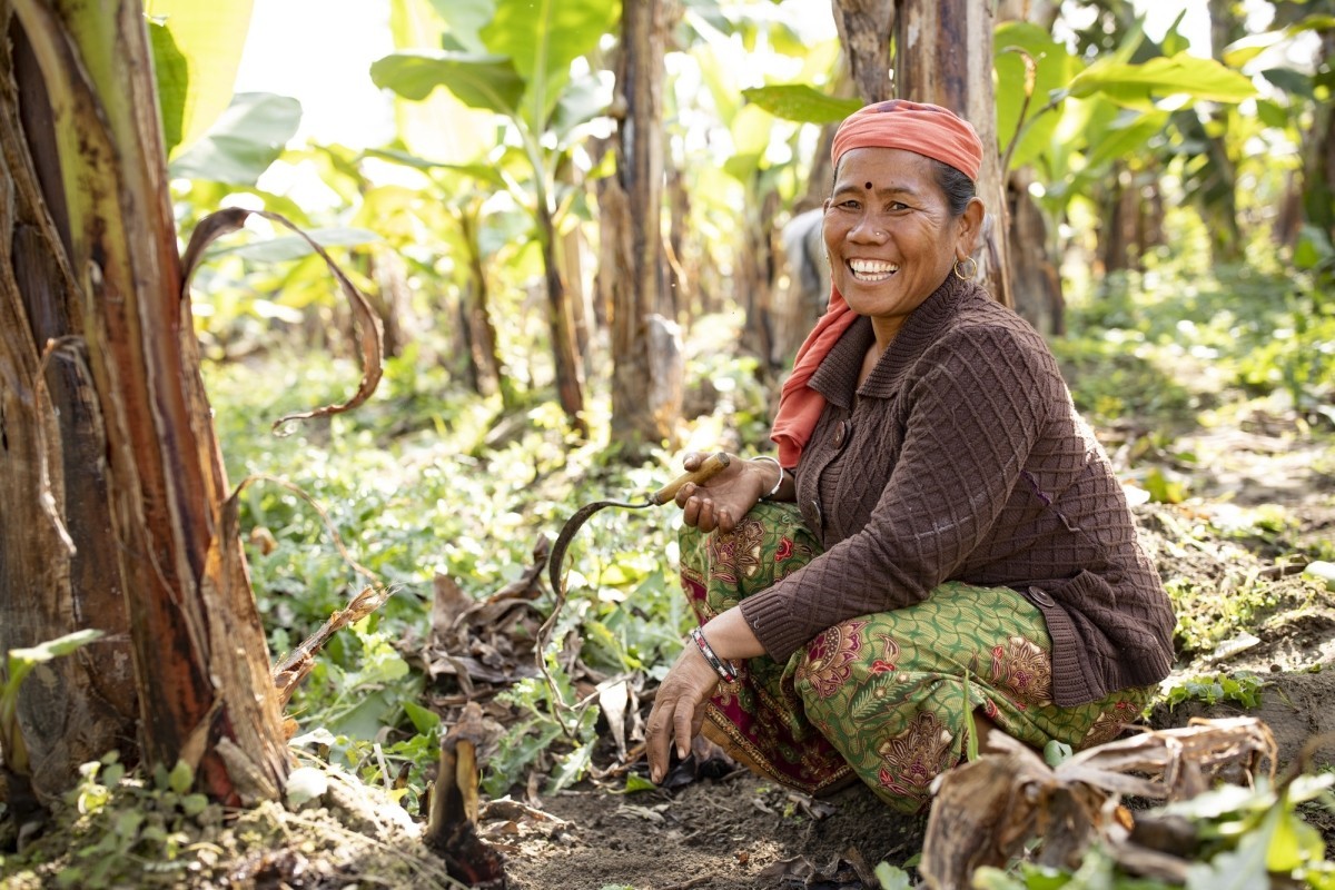 Woman in Nepal advances climate-smart agriculture through Lutheran World Relief project