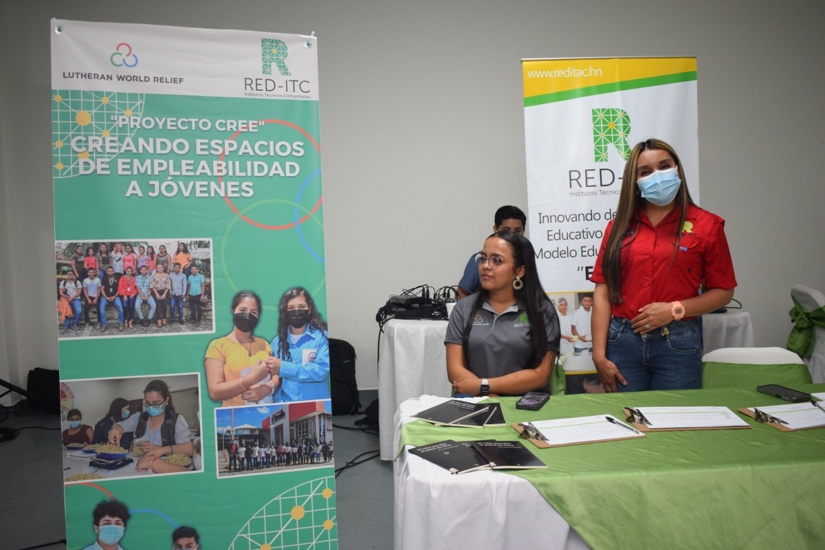 Lutheran World Relief supports young people in Honduras with access to employment and mental health support.  