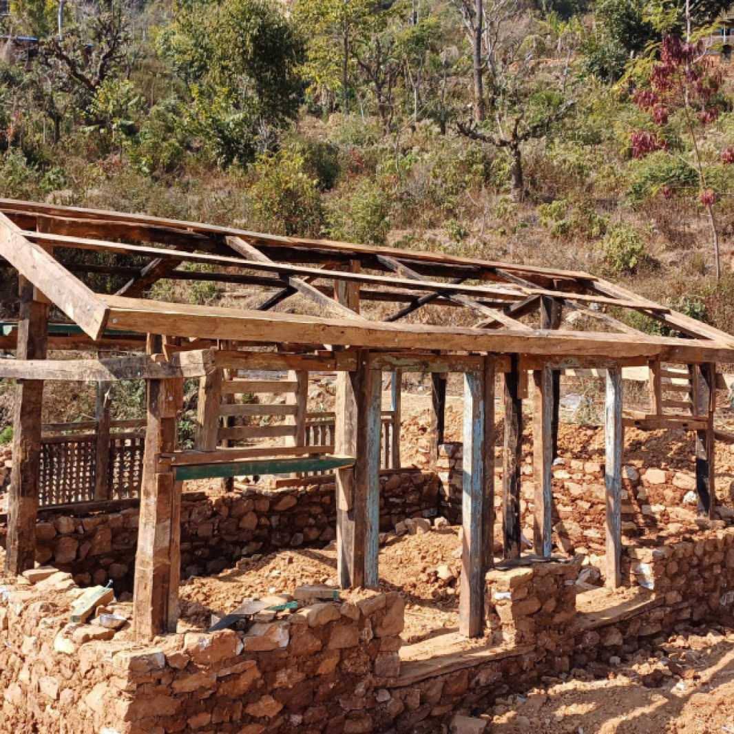 Duddha's home in progress