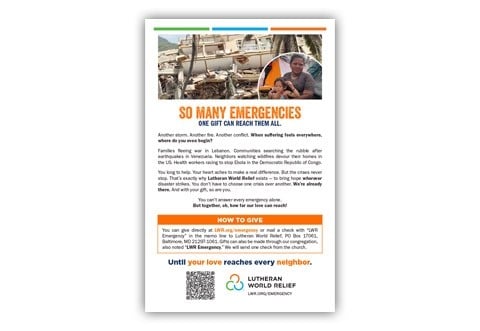 LWR Bulletin Insert