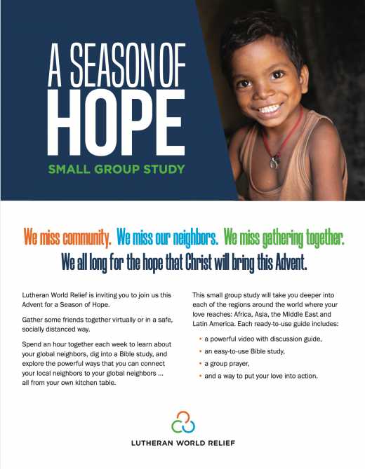 A Season of Hope: Small Group Study
