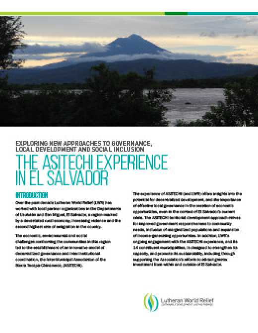 The ASITECHI Experience in El Salvador