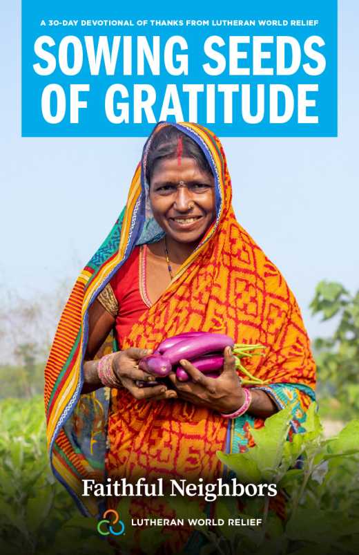 Sewing Seeds of Gratitude