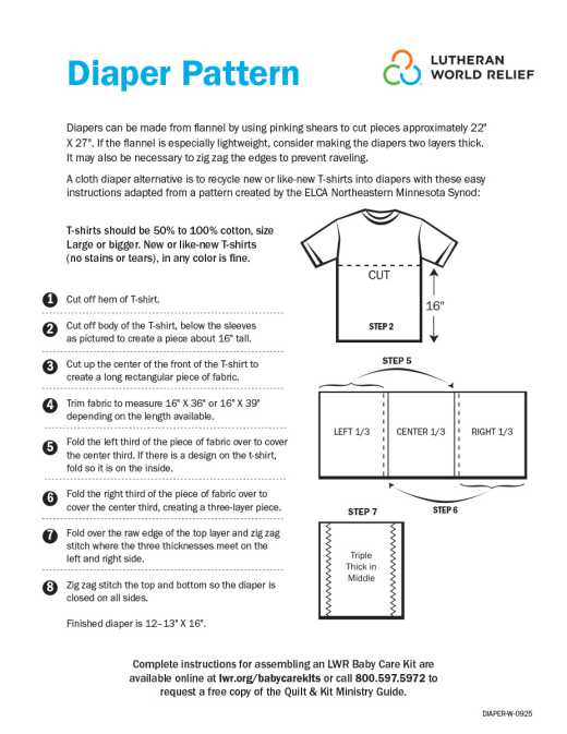 Diaper Pattern