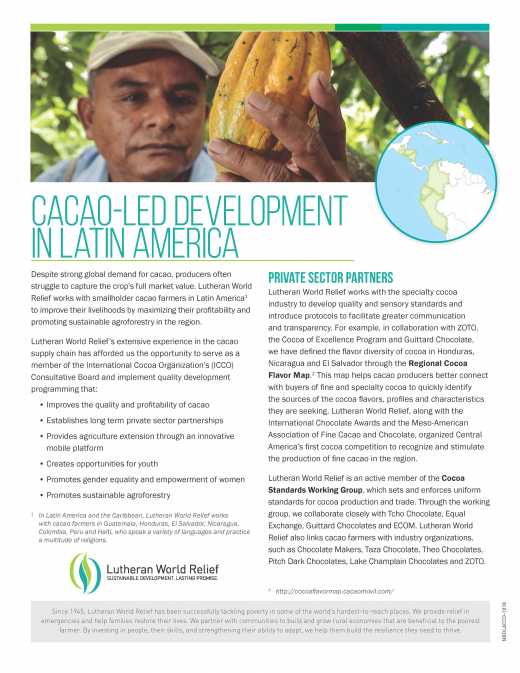 Cacao - Led Development in Latin America
