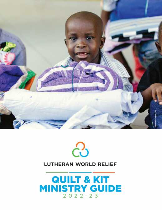 Quilt & Kit Ministry Guide 2022-2023