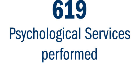 619 Psychological Services performed