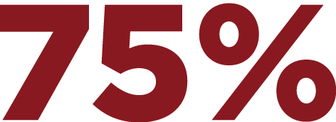 75%