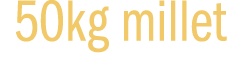 50kg millet