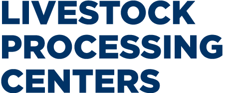 livestock processing centers 