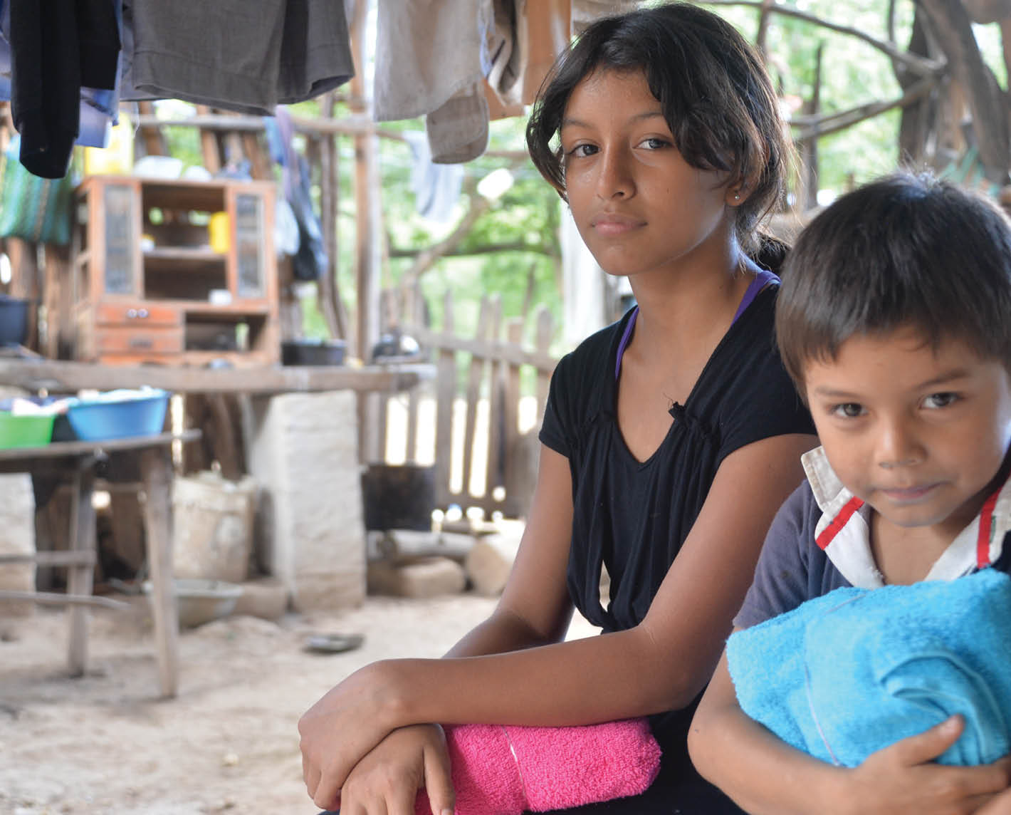 Sabina Sevilla's grandchildren receive an LWR Personal Care Kit    Sabina Sevilla is in pain   The grandmother from San Jose, Honduras has been having abdominal problems for quite some time  She was set to have surgery but the novel coronavirus pandemic meant the surgery she was scheduled to have was cancelled  She could pay for it and other treatment but she cannot afford it    I m afraid if I even try to travel to the doctor I ll get coronavirus,  she said  Even in this isolated community, sitting in the peaks of a once-volcanic mountain range in Honduras, south of Tegucigalpa, the threat of COVID-19 is high  The virus has rampaged through even the most isolated communities like this one, where granite and volcanic rock make it hard to eke out even the basic crops to put food on families  tables   Not that food is of much interest to Sabina   If I eat, I m in pain   She doesn t know why  So she s awaiting the time when she can have more tests   In the mean time, a LWR personal care kit will help to keep her safe  Her community suffered an outbreak of COVID-19 earlier in 2020  Local health officials hope LWR personal care kits will help to curb another outbreak, but Sabina says just the thought of having the kit brings her comfort    It means so much to have this,  she says   Just look at how it makes my grandchildren smile  